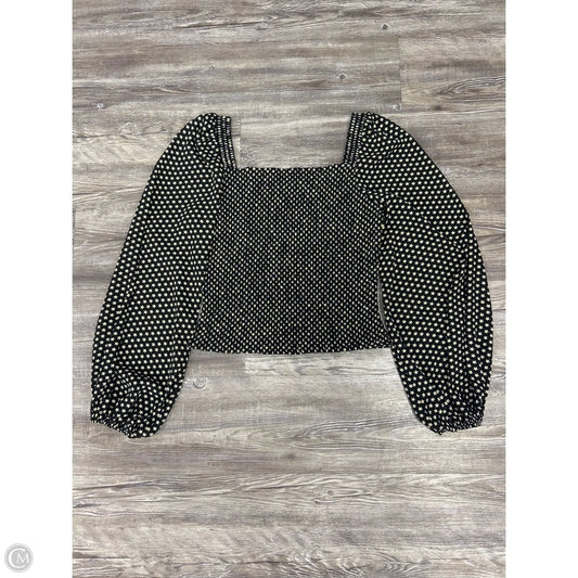 Top Long Sleeve Designer By Ted Baker In Floral Print, Size: M