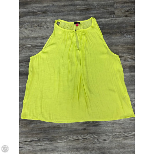 Top Sleeveless By Vince Camuto In Green, Size: Xl