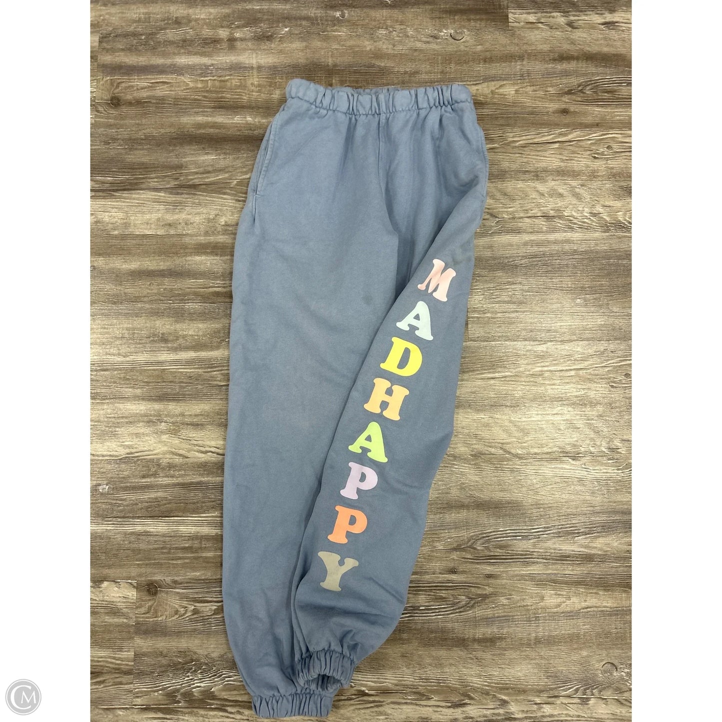 Pants Designer By Madhappy In Blue, Size: S