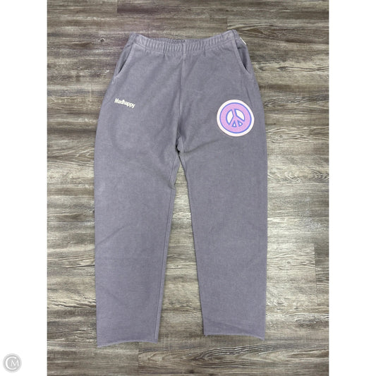 Pants Designer By Madhappy In Purple, Size: S