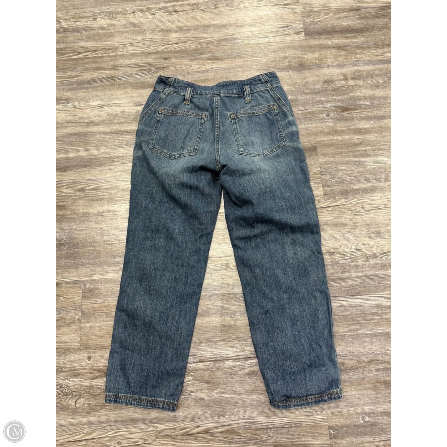 Jeans Boyfriend By Pilcro In Blue Denim, Size: 6p