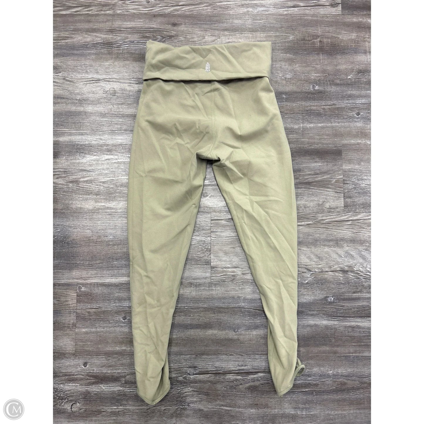 Athletic Leggings By Free People In Green, Size: M