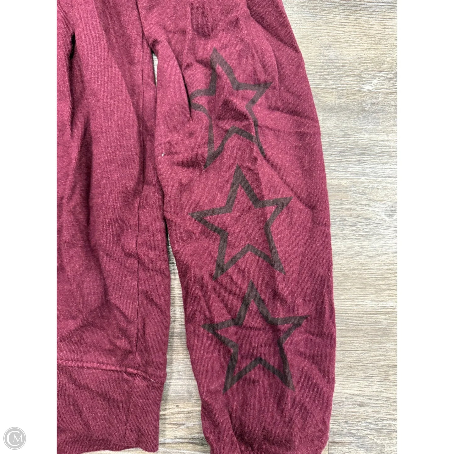 Sweatshirt Crewneck By Sundry In Maroon, Size: M