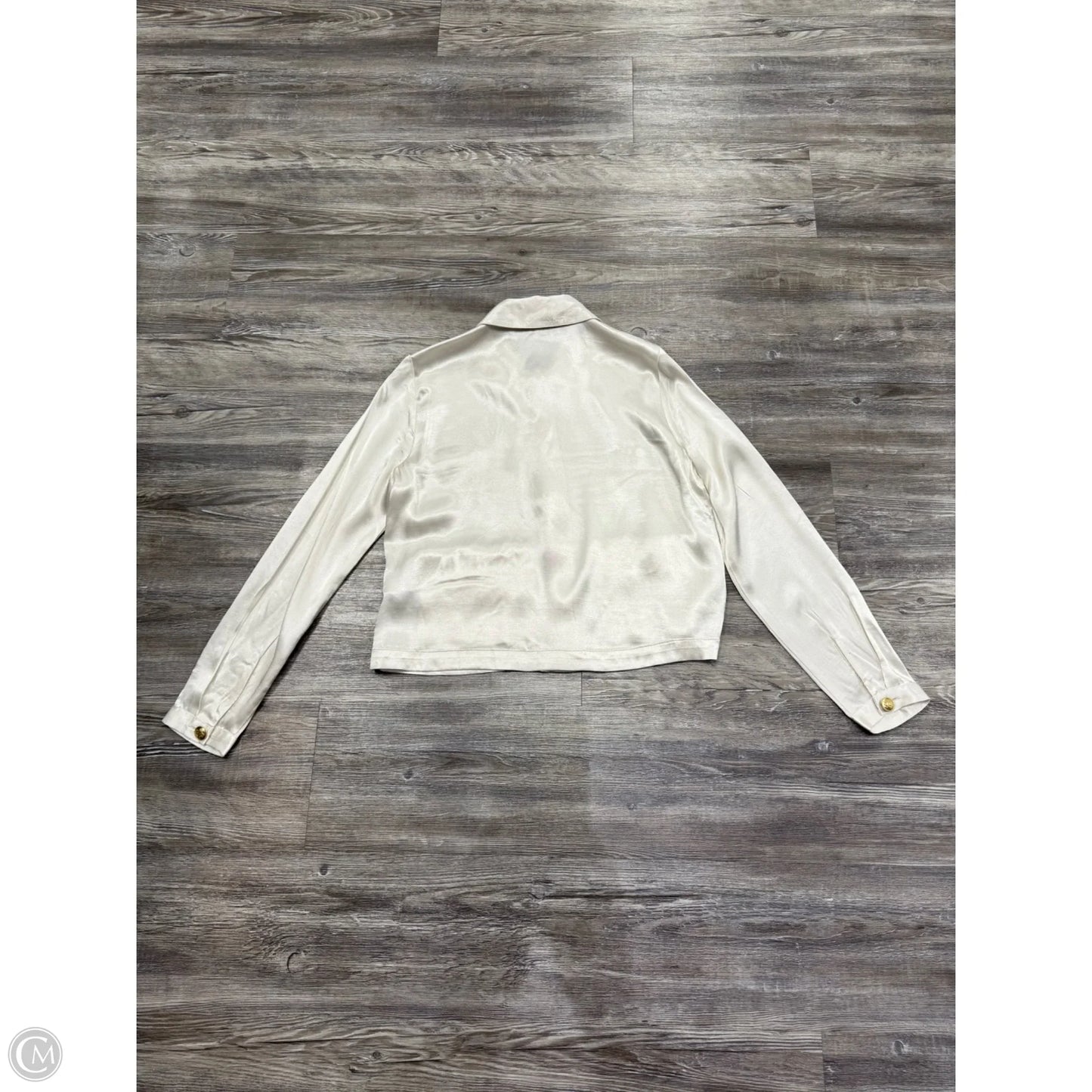 Top Long Sleeve By J. Crew In White, Size: Xs