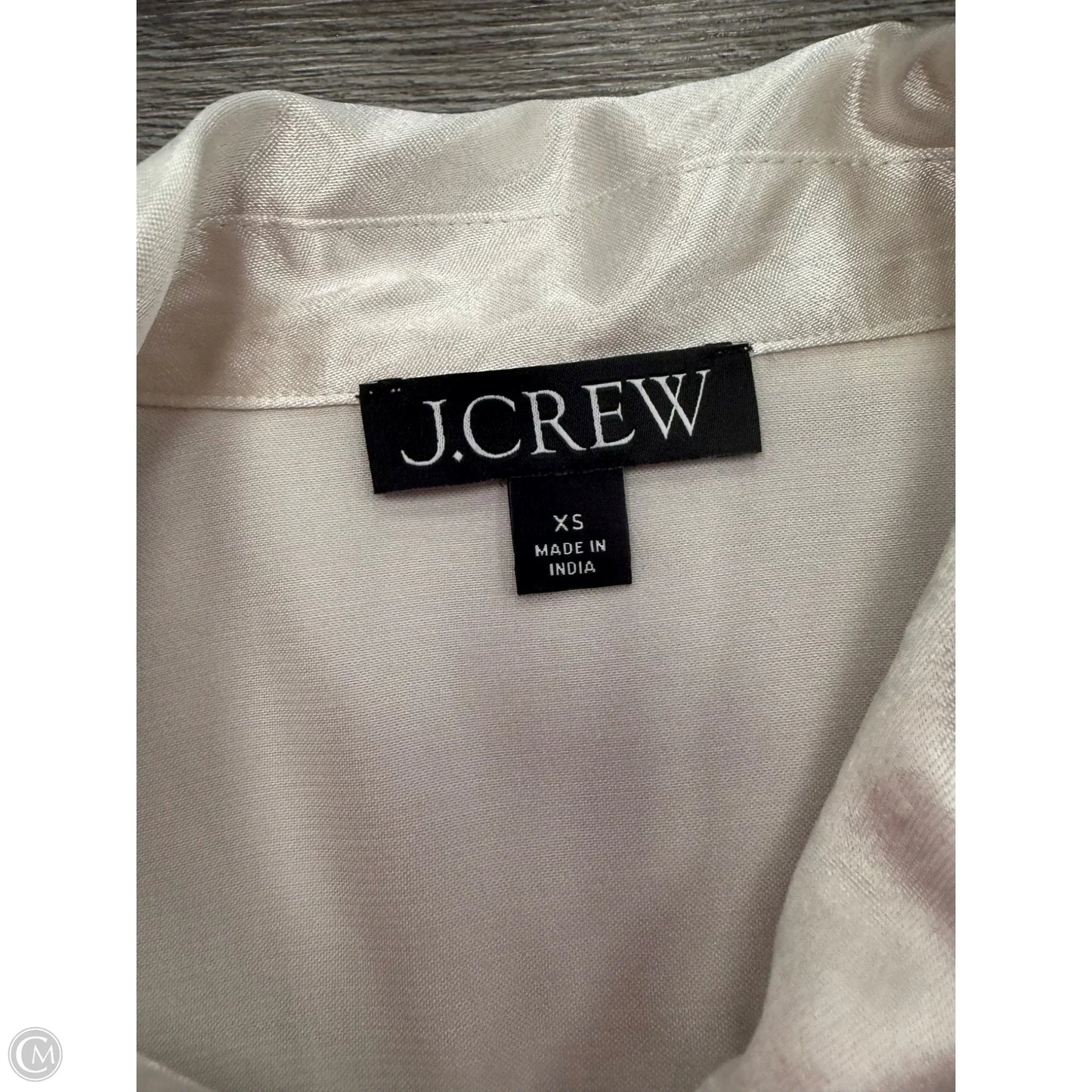 Top Long Sleeve By J. Crew In White, Size: Xs