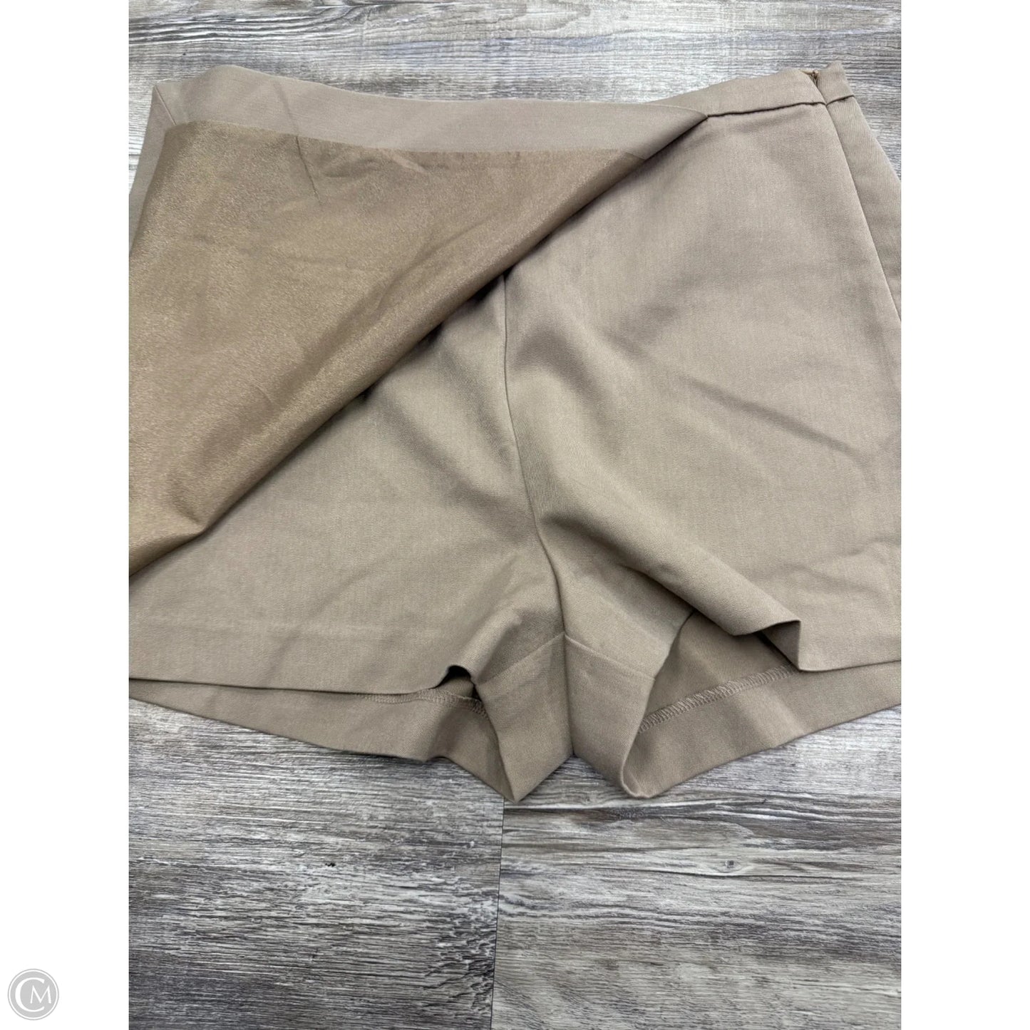 Skort By Grey Lab In Brown & Tan, Size: L
