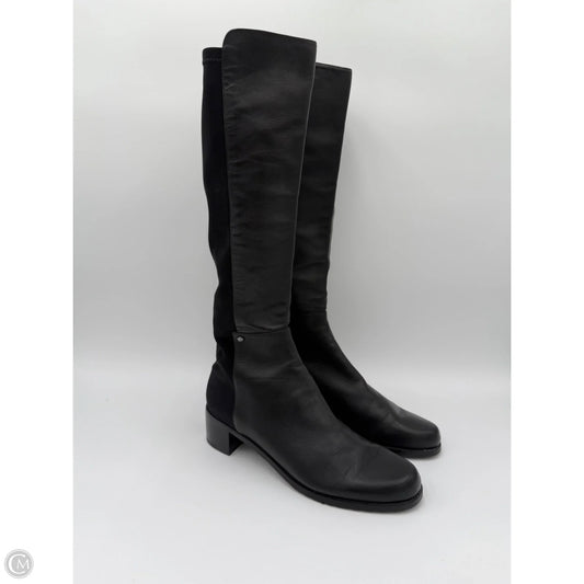 Boots Designer By Stuart Weitzman In Black, Size: 10