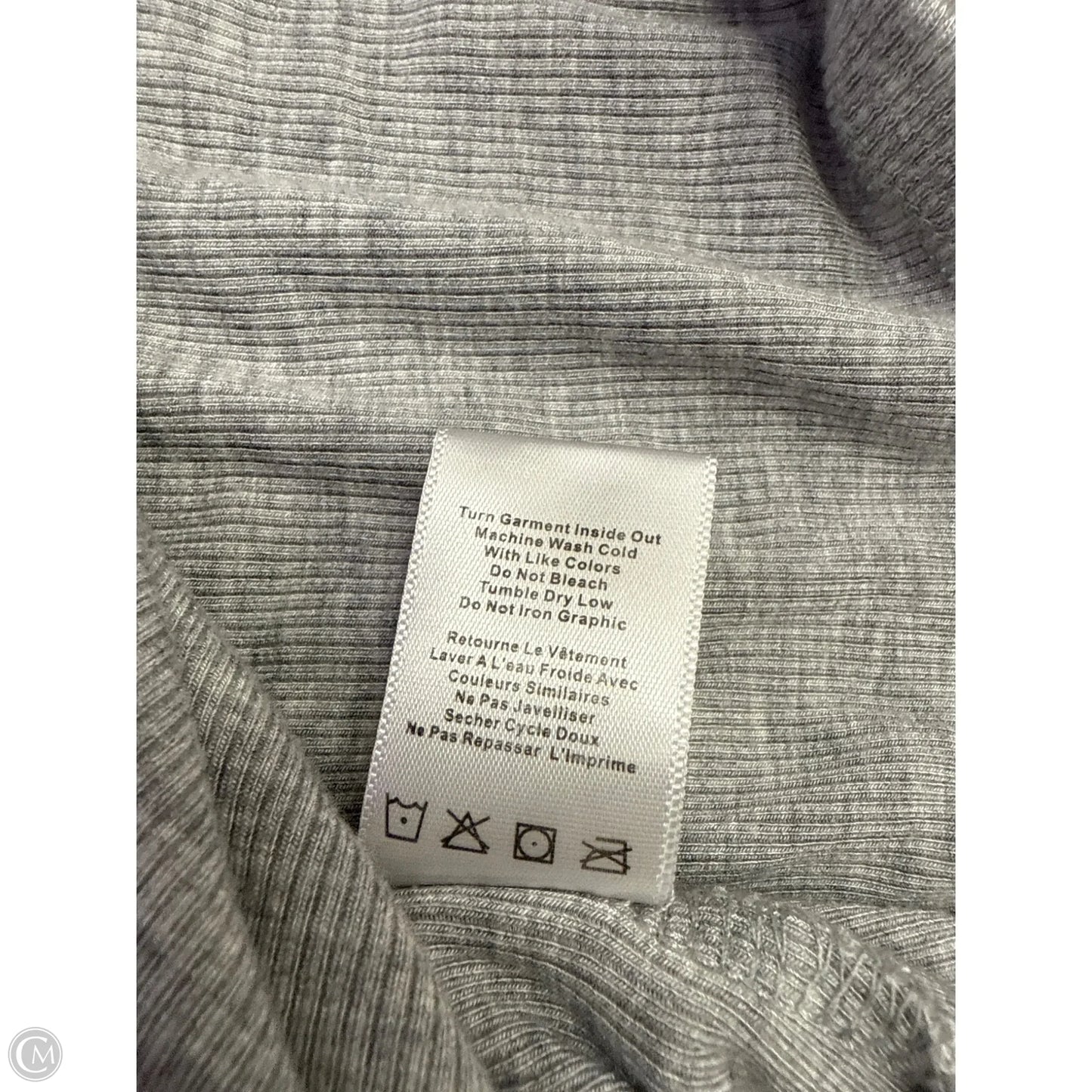 Athletic Tank Top By Spiritual Gangster In Grey, Size: S