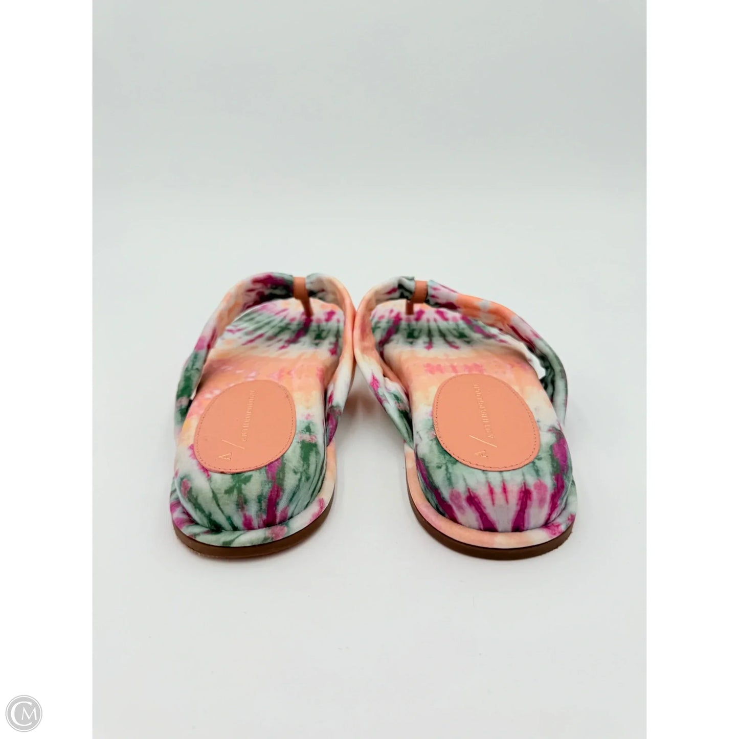Sandals Flats By Anthropologie In Tie Dye Print, Size: 9