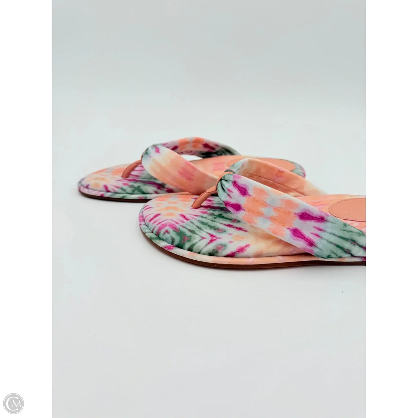 Sandals Flats By Anthropologie In Tie Dye Print, Size: 9
