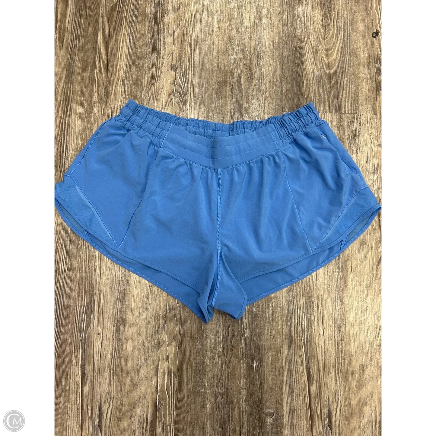 Athletic Shorts By Lululemon In Blue, Size: 14