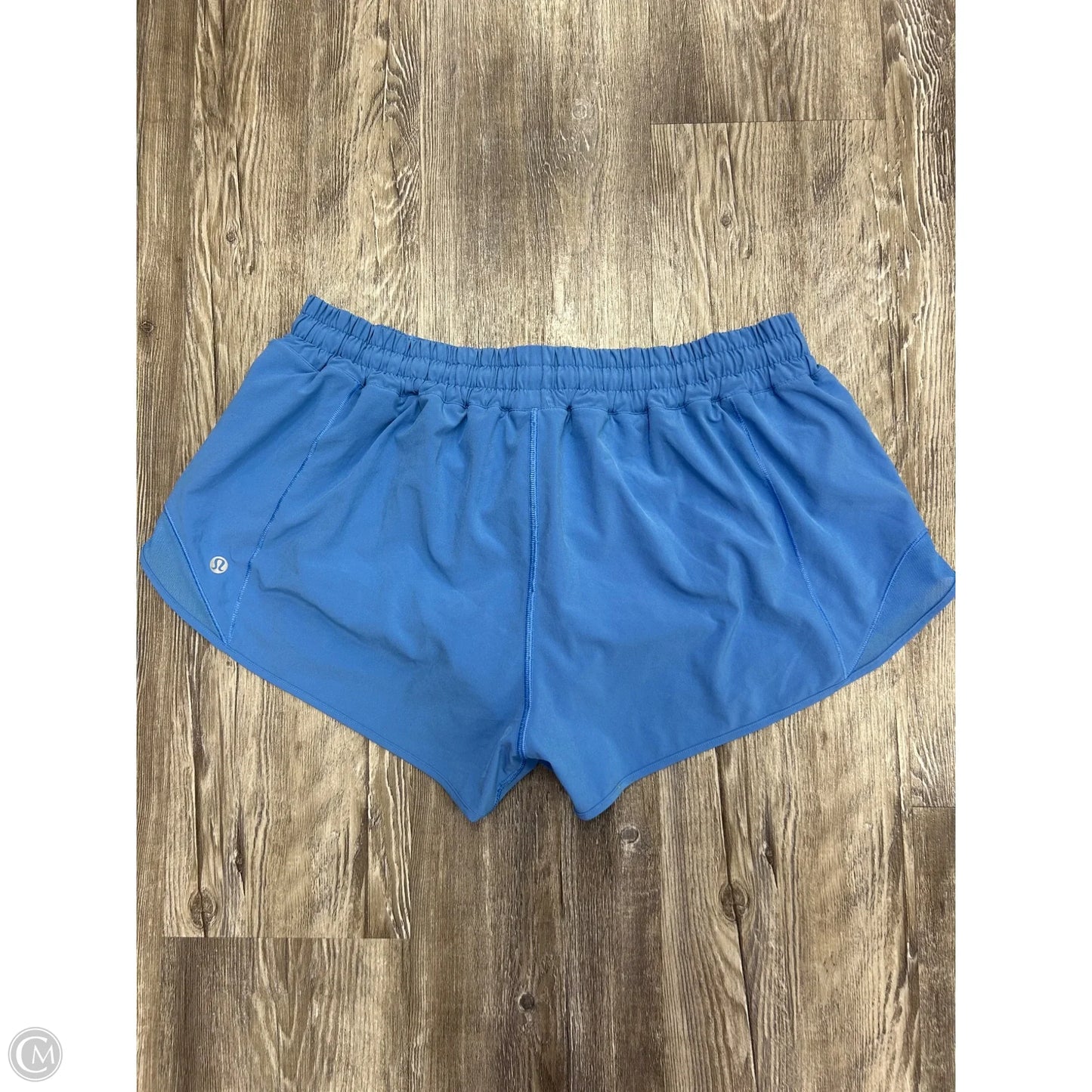 Athletic Shorts By Lululemon In Blue, Size: 14