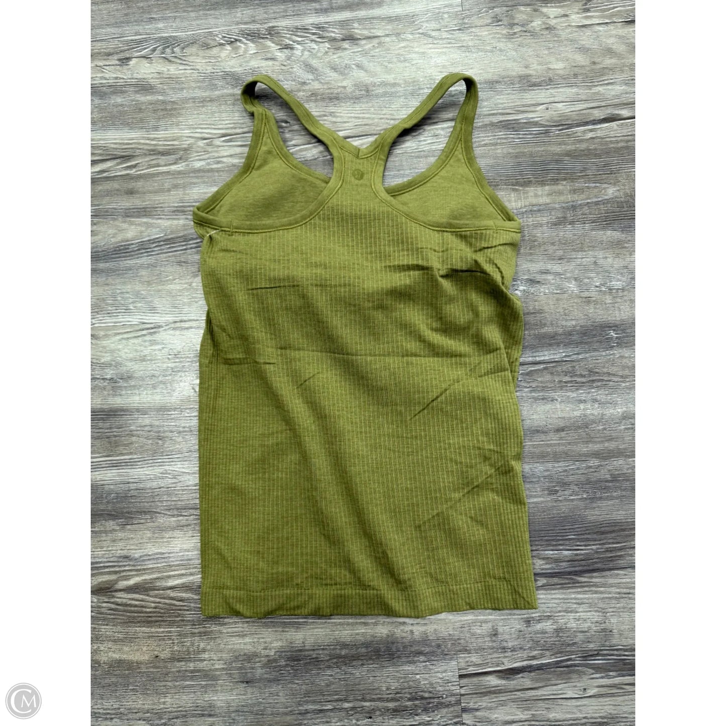 Athletic Tank Top By Lululemon In Green, Size: 8
