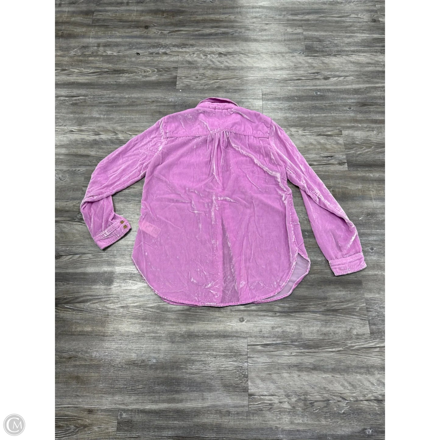 Top Long Sleeve By Pilcro In Pink, Size: Xs