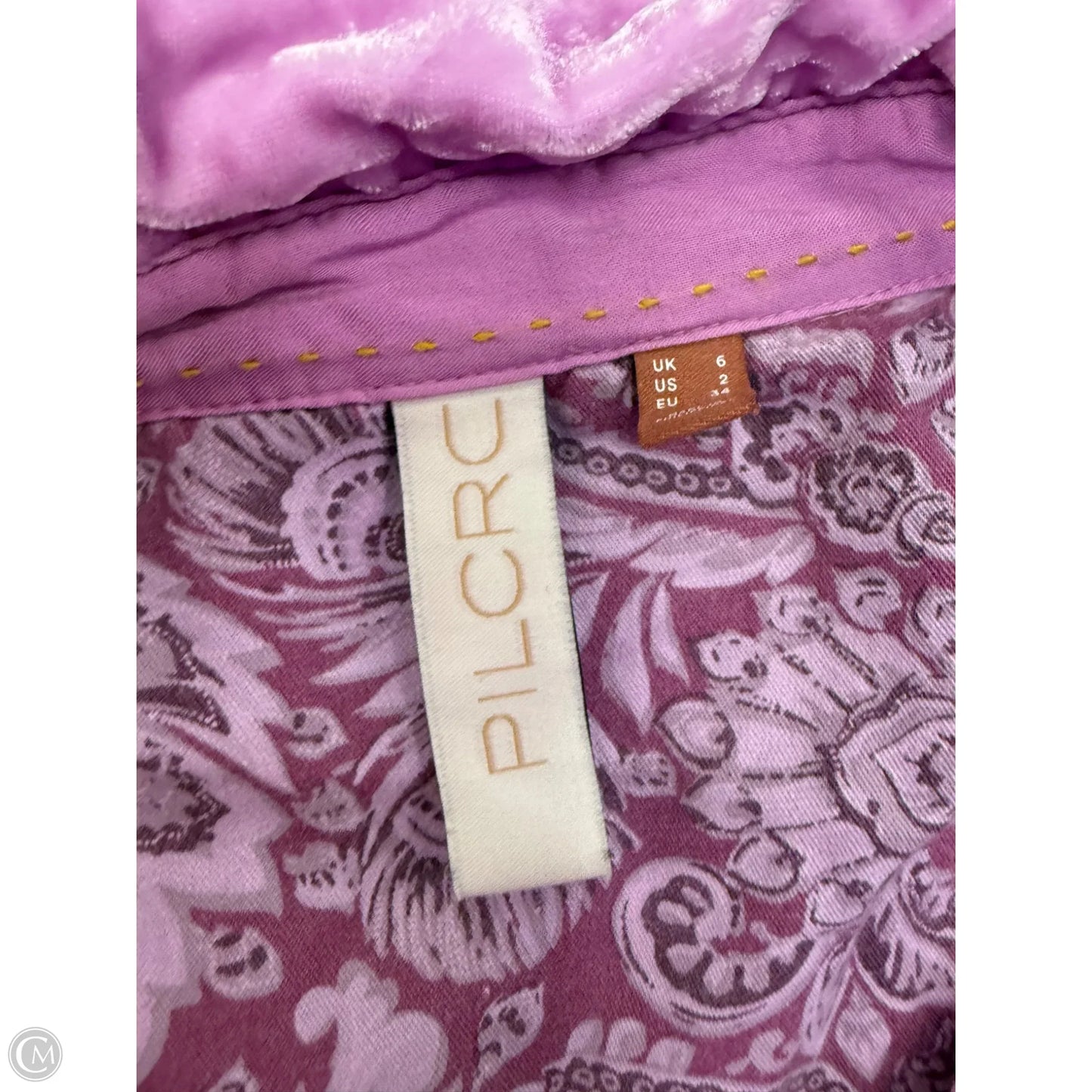 Top Long Sleeve By Pilcro In Pink, Size: Xs