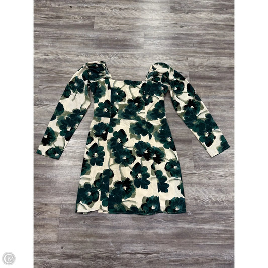 Dress Party Short By Abercrombie And Fitch In Green & Tan, Size: Xl