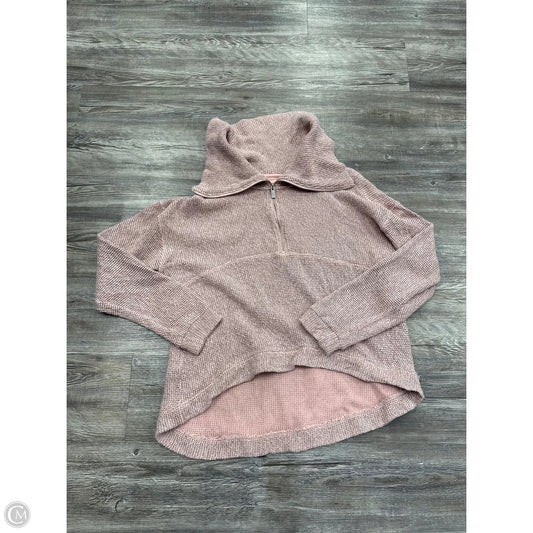 Athletic Sweatshirt Collar By Sweaty Betty In Pink, Size: M