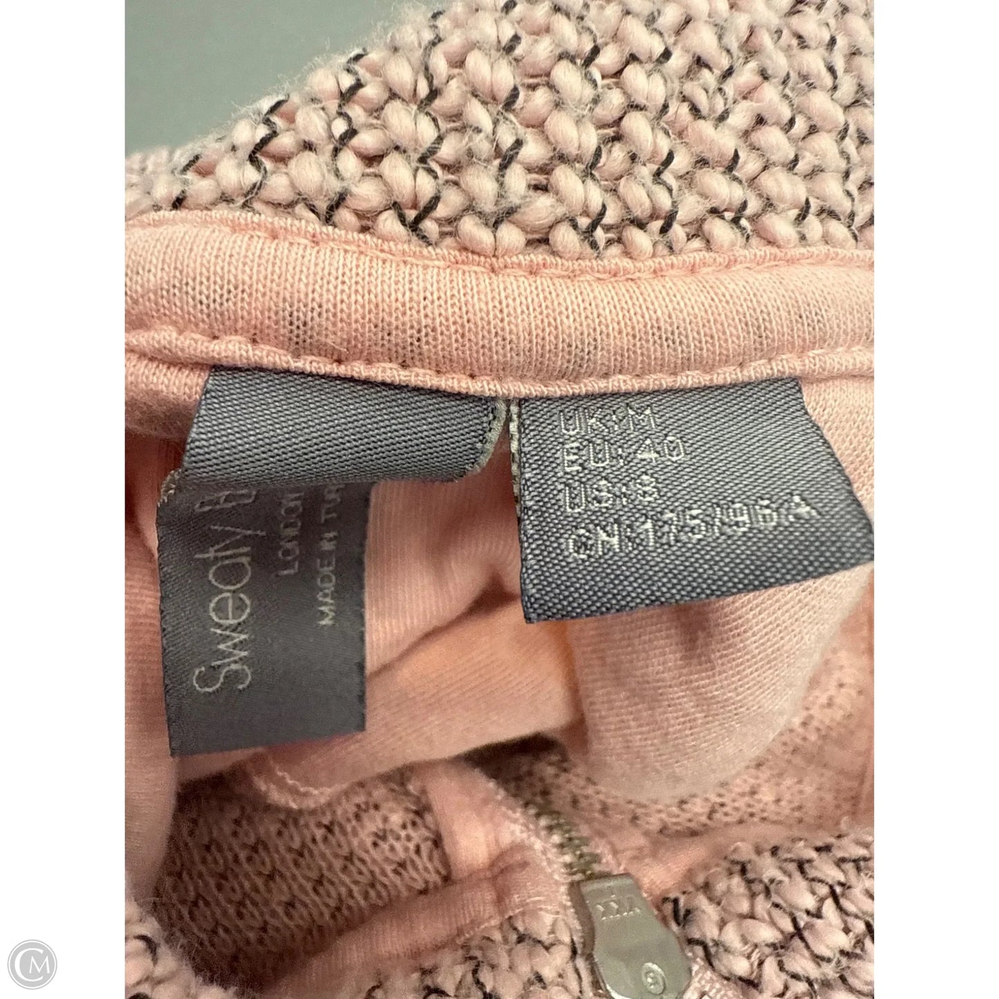 Athletic Sweatshirt Collar By Sweaty Betty In Pink, Size: M