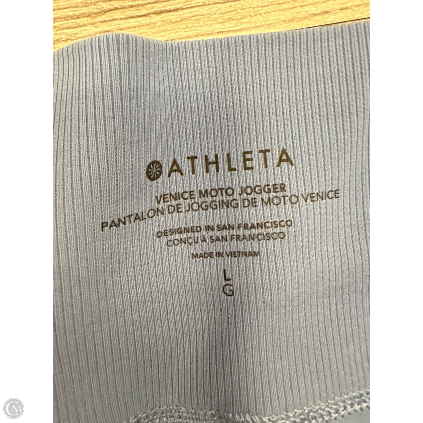 Athletic Pants By Athleta In Blue, Size: L