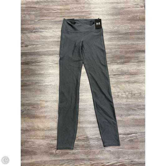 Athletic Leggings By Under Armour In Grey, Size: S