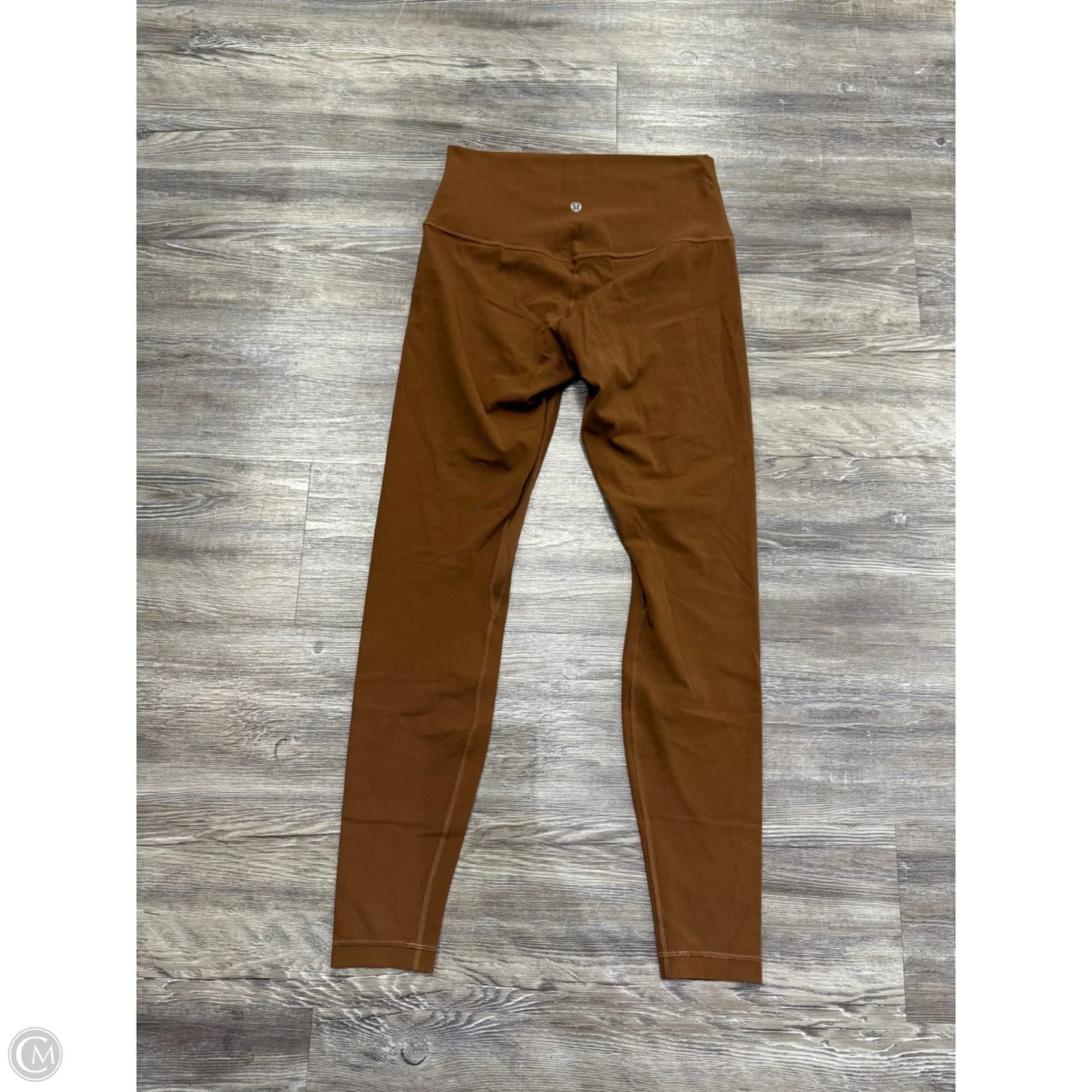 Athletic Leggings By Lululemon In Brown, Size: 8
