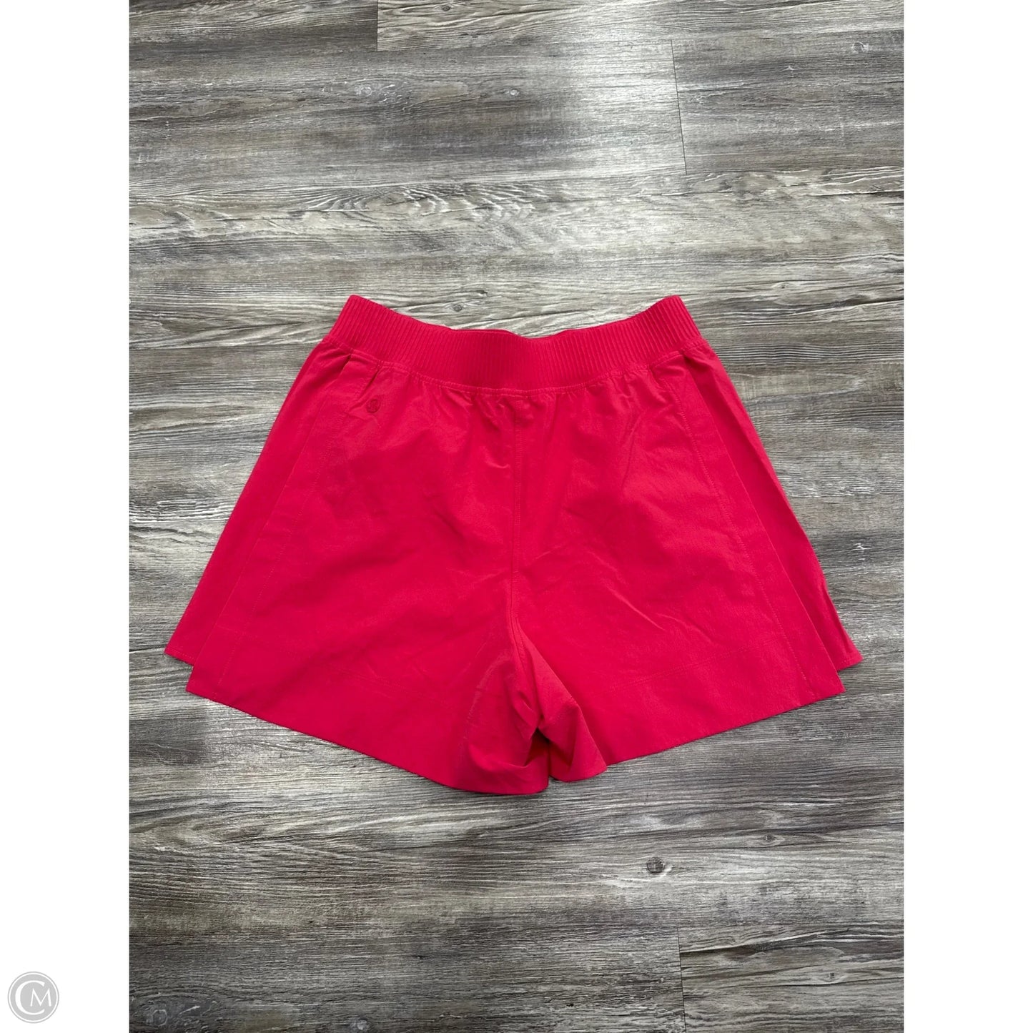 Athletic Shorts By Lululemon In Pink, Size: M