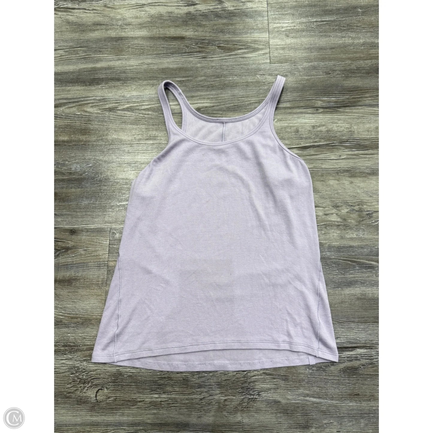 Athletic Tank Top By Lululemon In Purple, Size: M