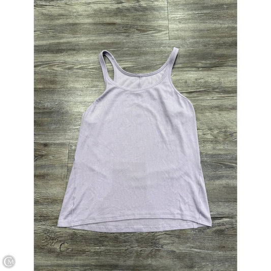 Athletic Tank Top By Lululemon In Purple, Size: M