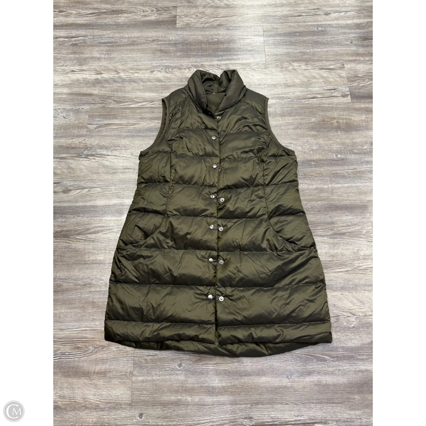 Vest Puffer & Quilted By Lululemon In Green, Size: 10