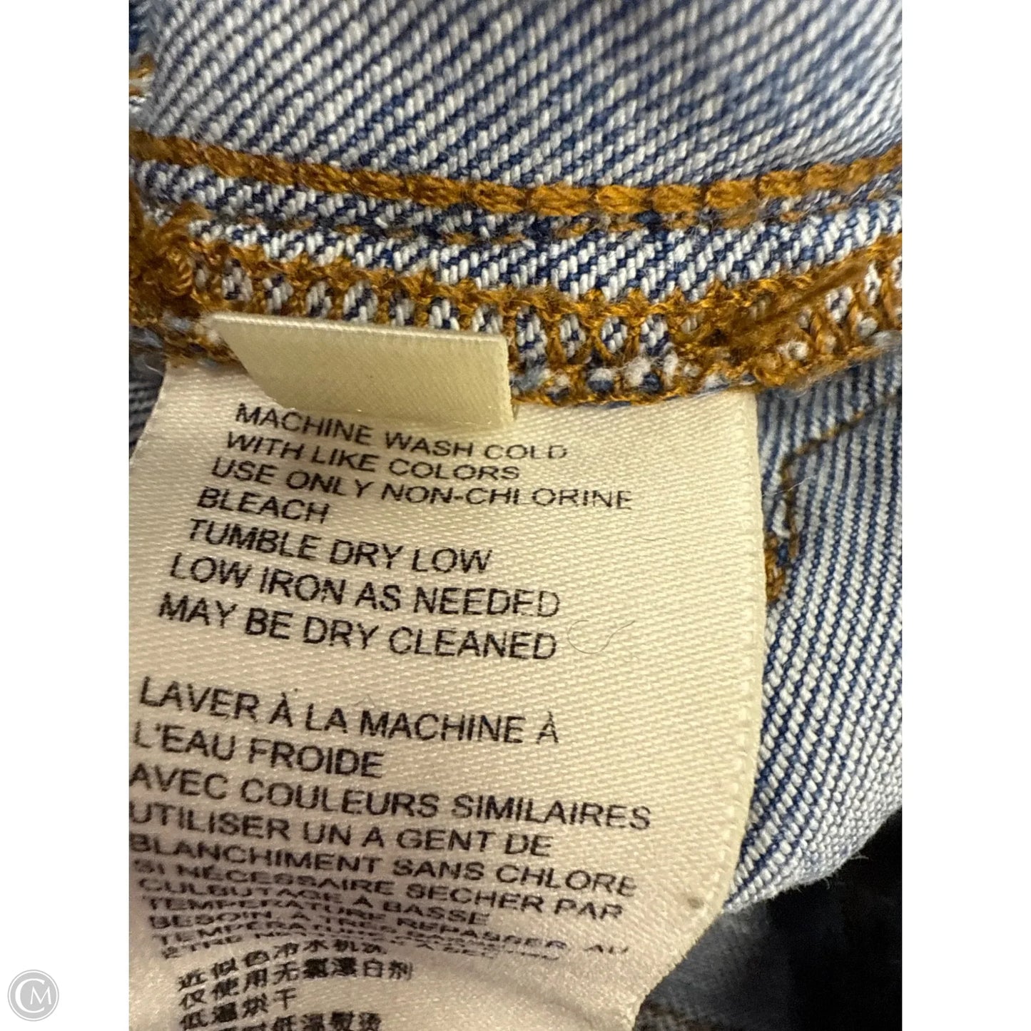 Jeans Boyfriend By Pilcro In Blue Denim, Size: 2