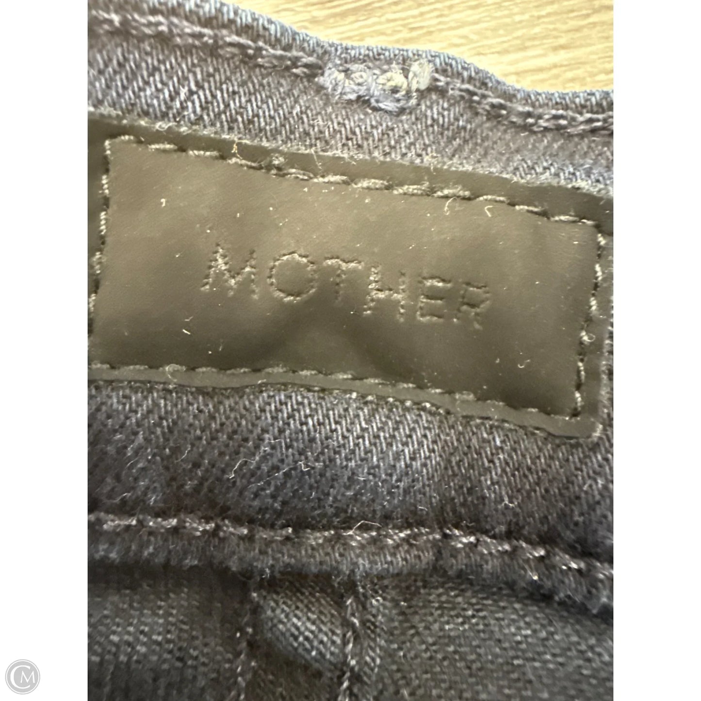 Jeans Skinny By Mother In Blue Denim, Size: 14