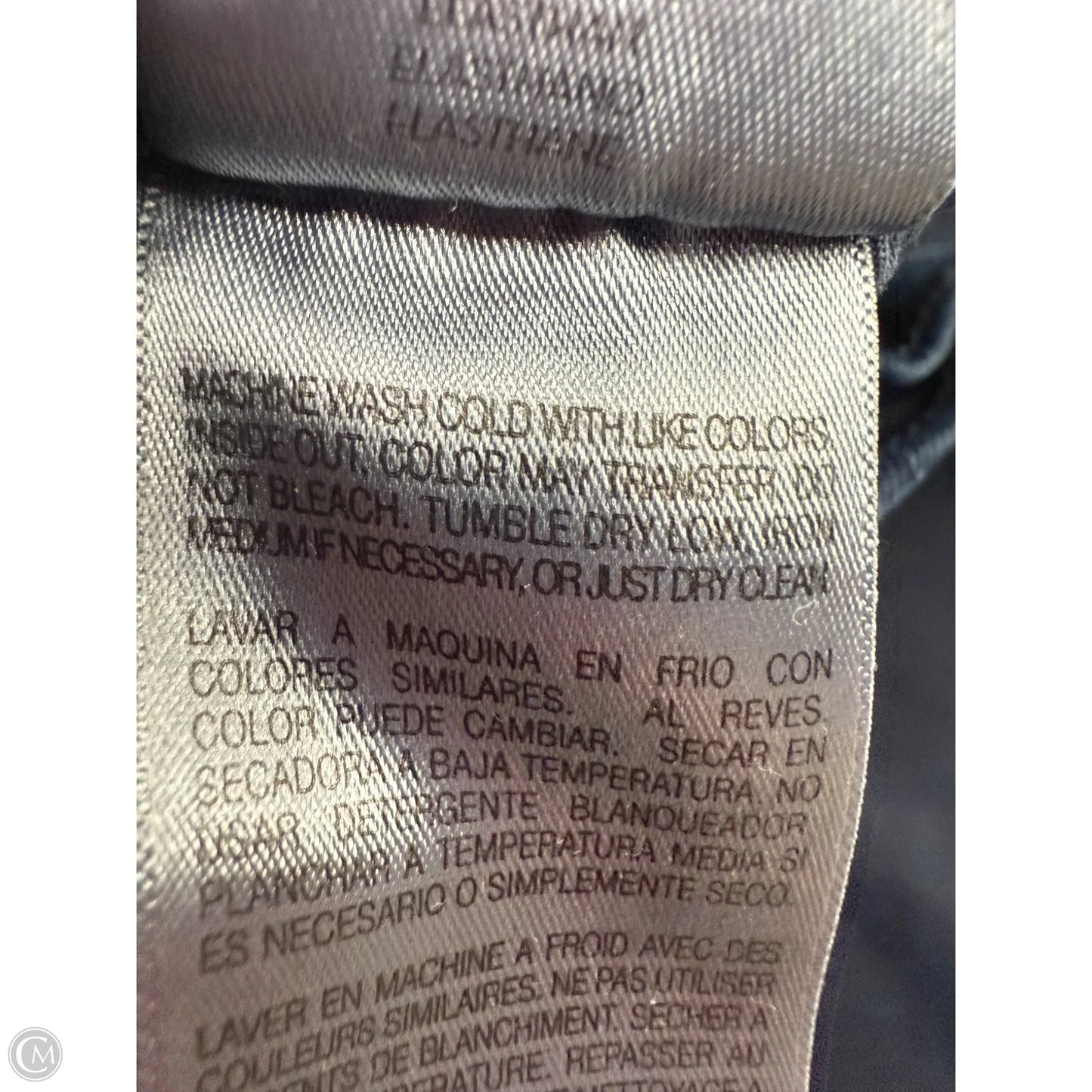 Jeans Skinny By Mother In Blue Denim, Size: 14