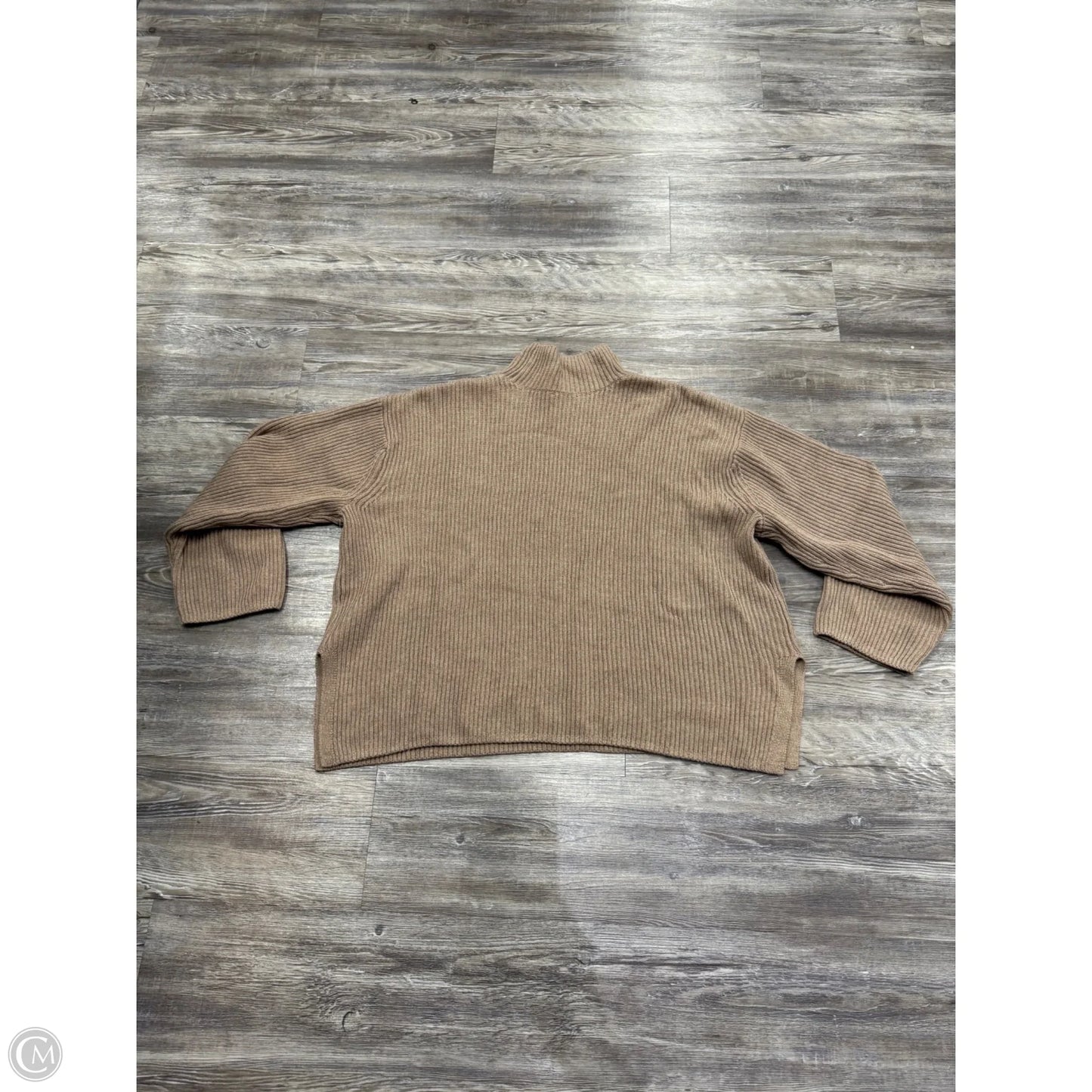 Sweater By Gap In Tan, Size: L
