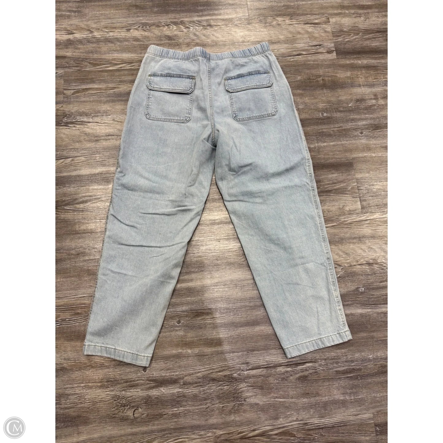 Jeans Boyfriend By Banana Republic In Blue Denim, Size: M