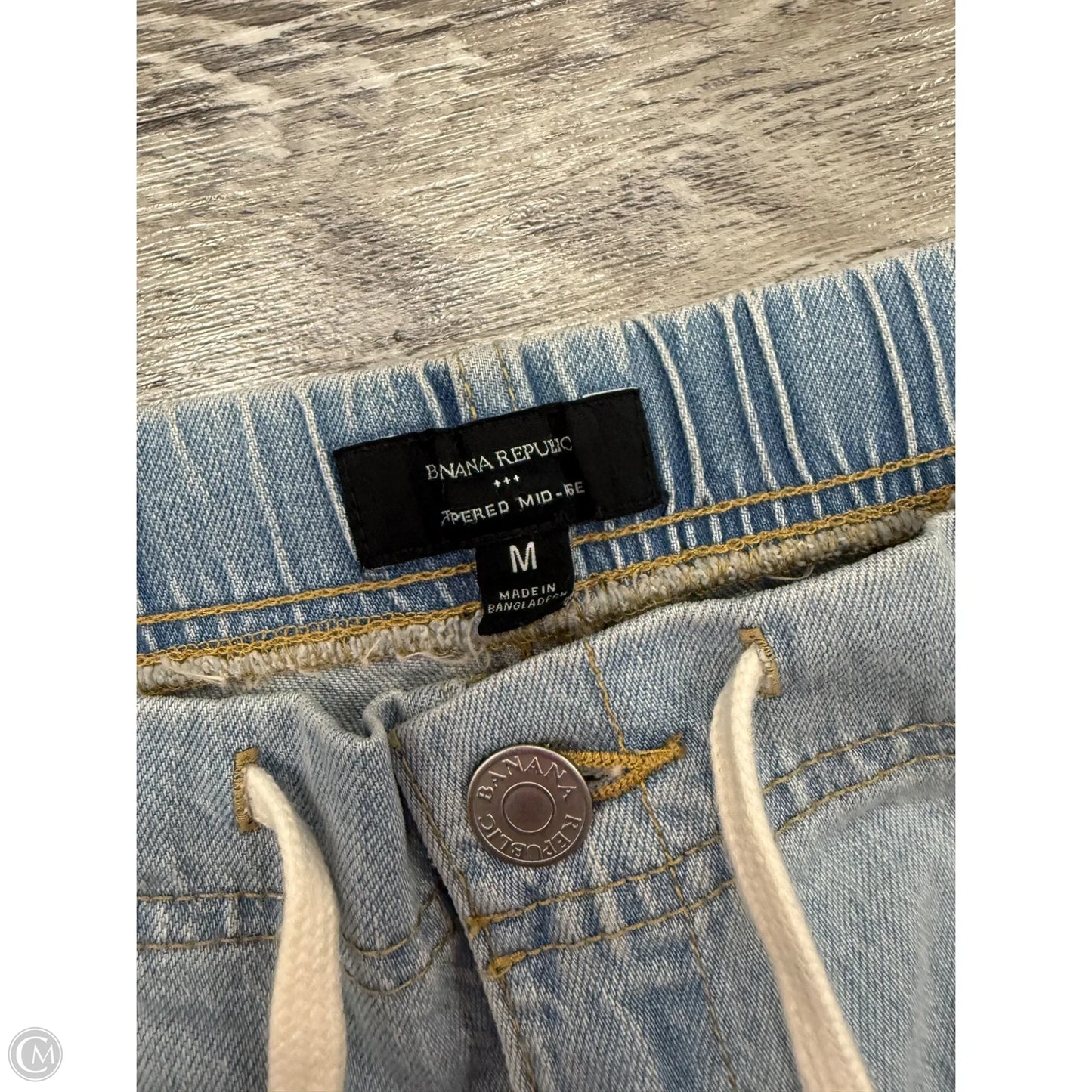 Jeans Boyfriend By Banana Republic In Blue Denim, Size: M