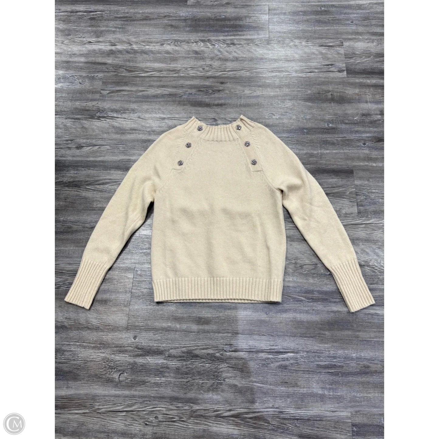 Sweater By J. Crew In Cream, Size: S