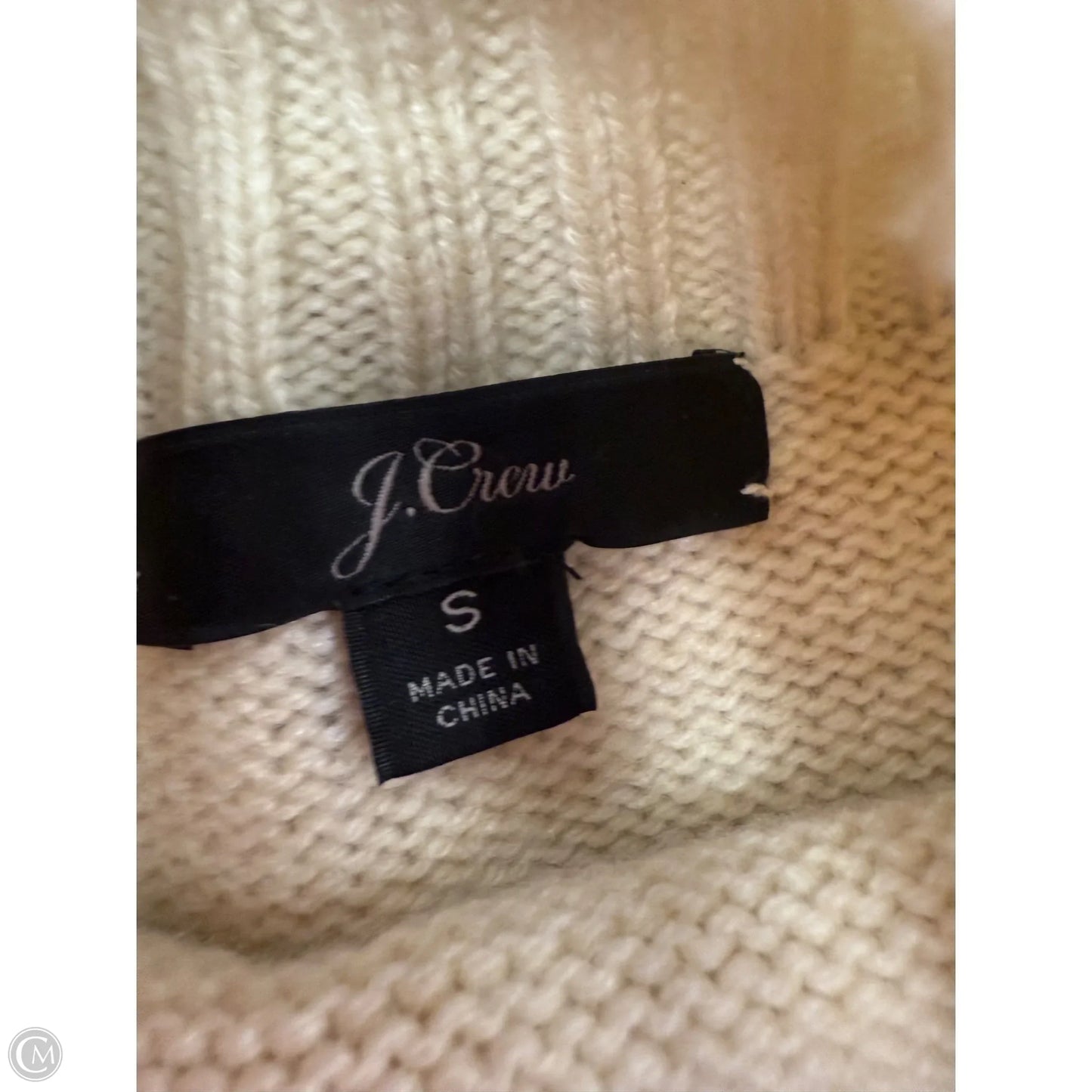 Sweater By J. Crew In Cream, Size: S