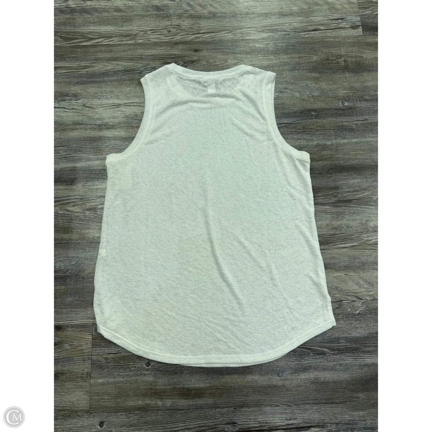 Athletic Tank Top By Athleta In White, Size: L
