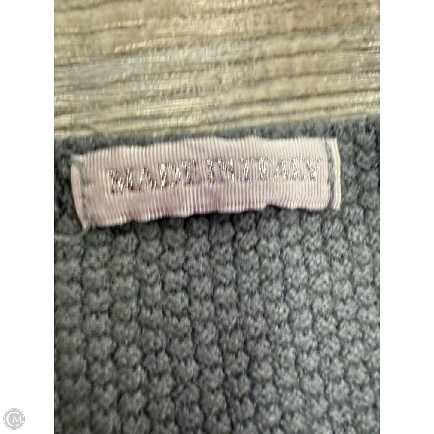 Sweater By Made in Italy In Grey & Silver, Size: M