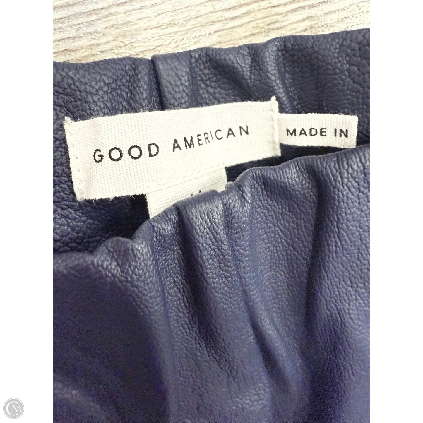 Pants Leggings By Good American In Blue, Size: M