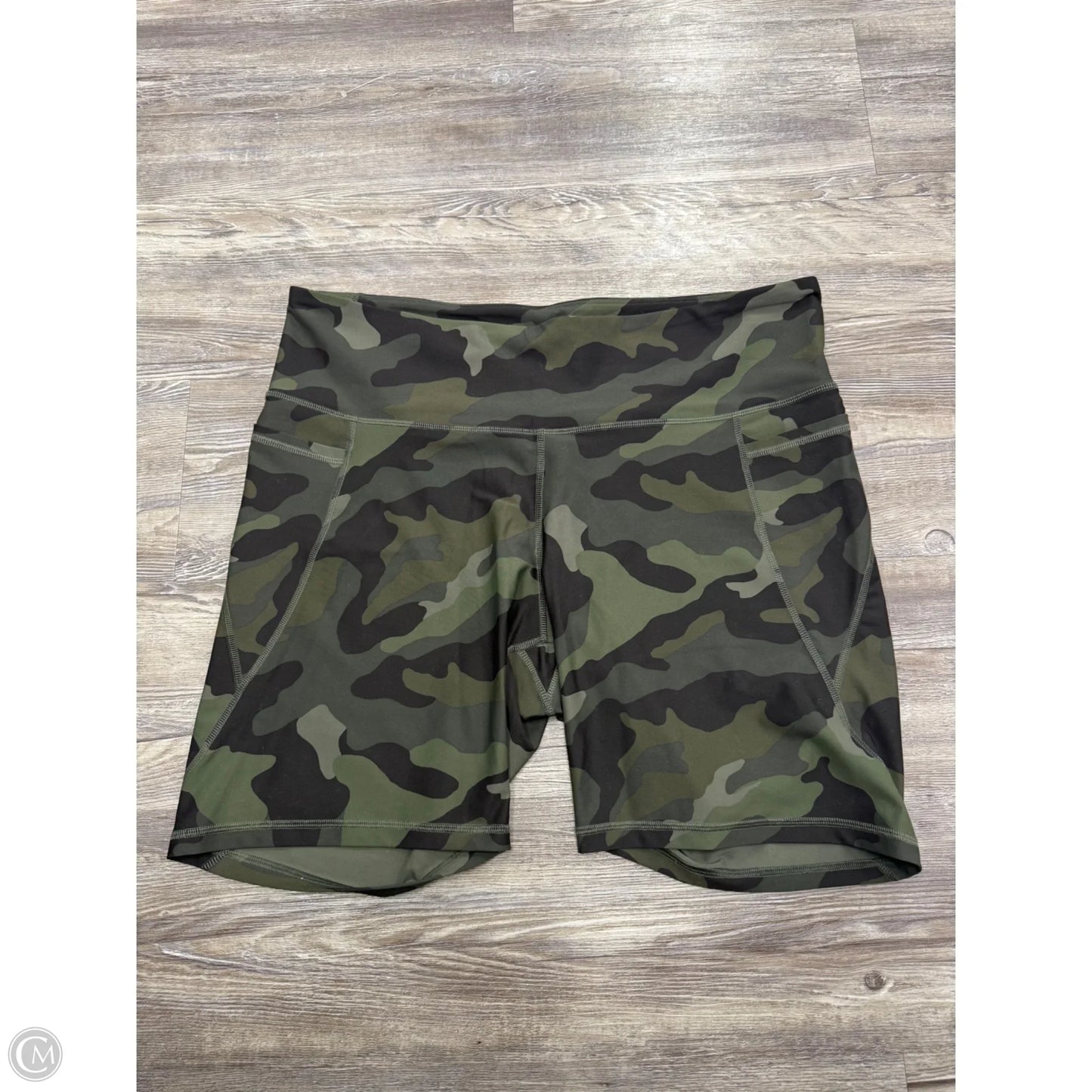 Athletic Shorts By Old Navy In Camouflage Print, Size: 2x