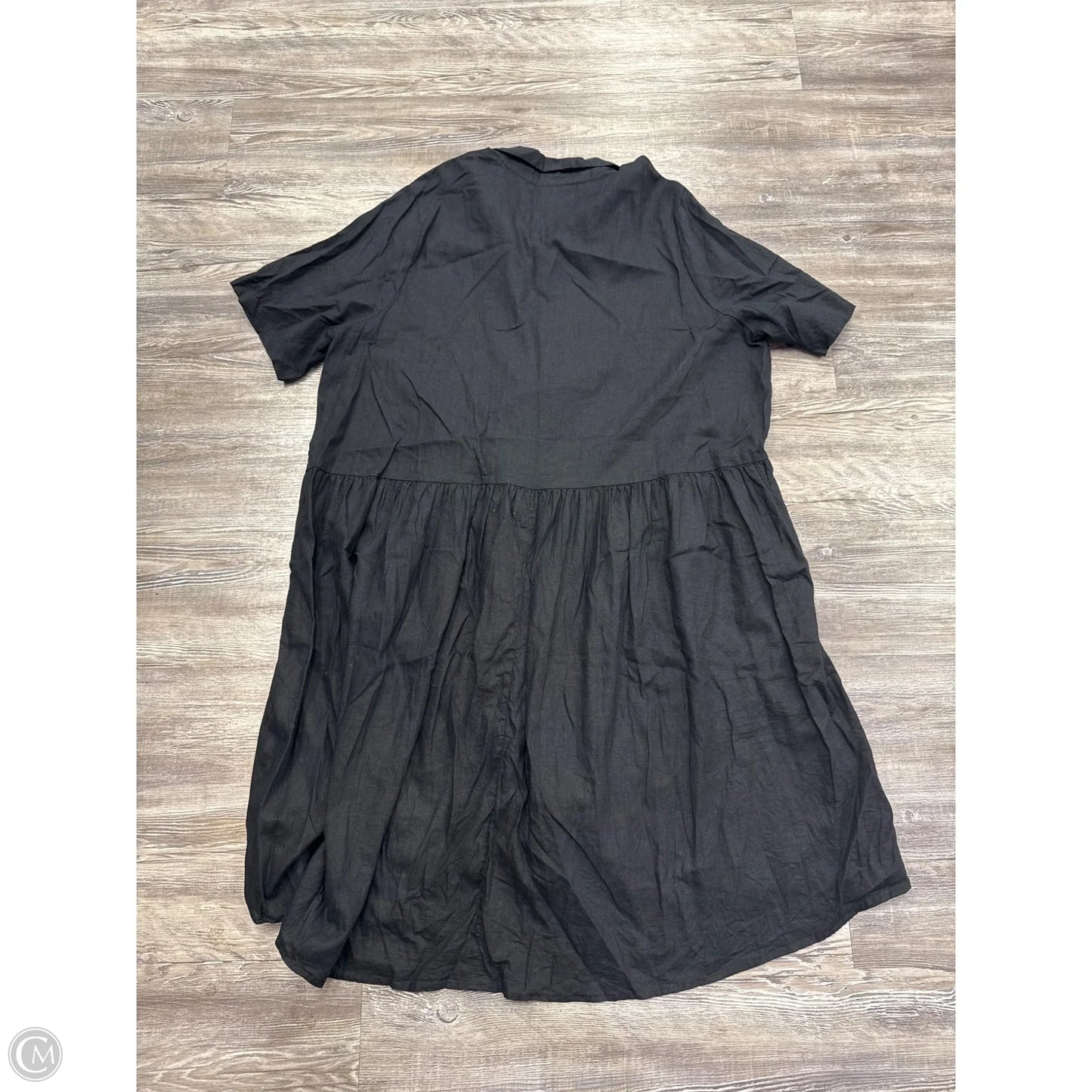 Dress Casual Midi By Nordstrom In Black, Size: 1x