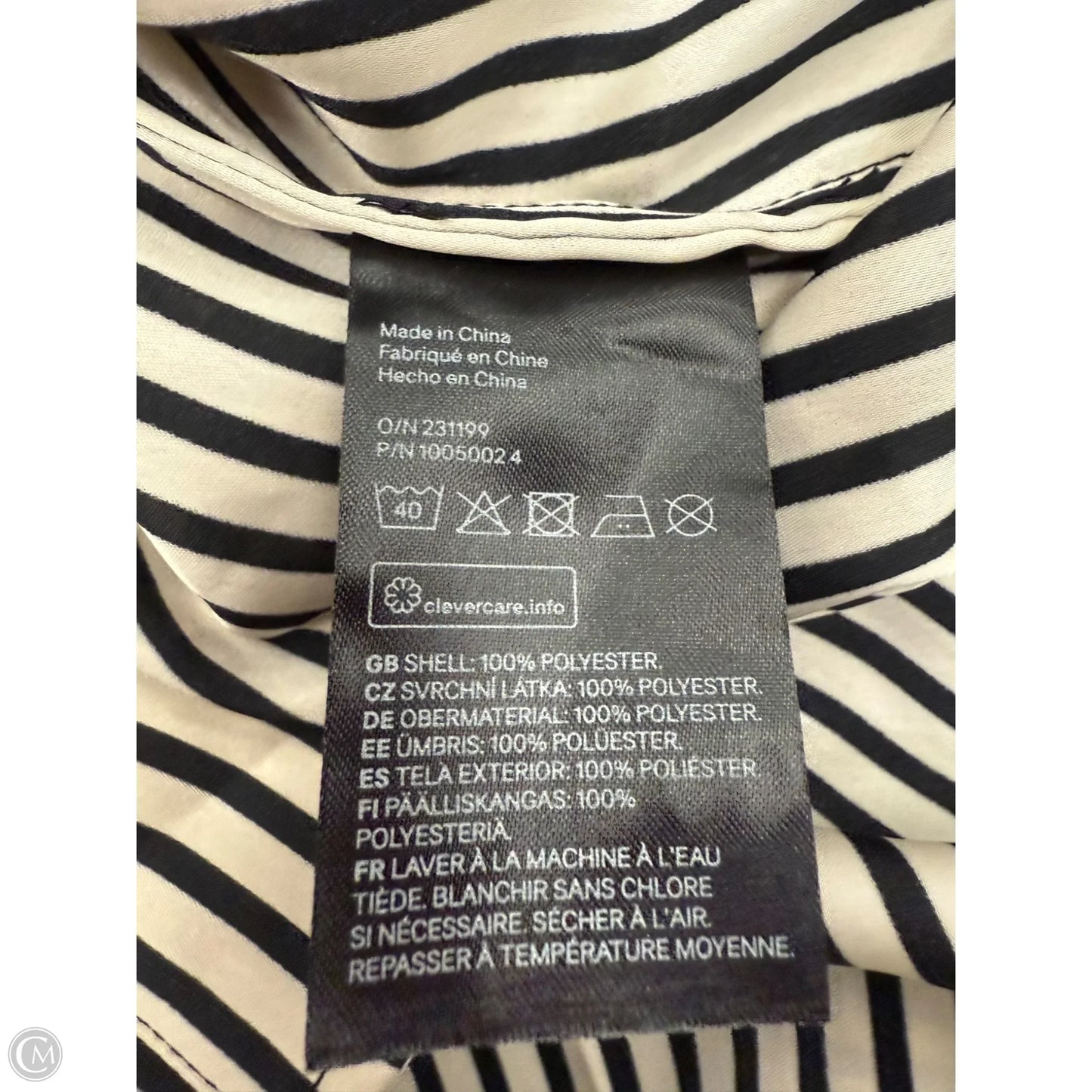 Dress Casual Midi By H&m In Black & Tan, Size: Xxl