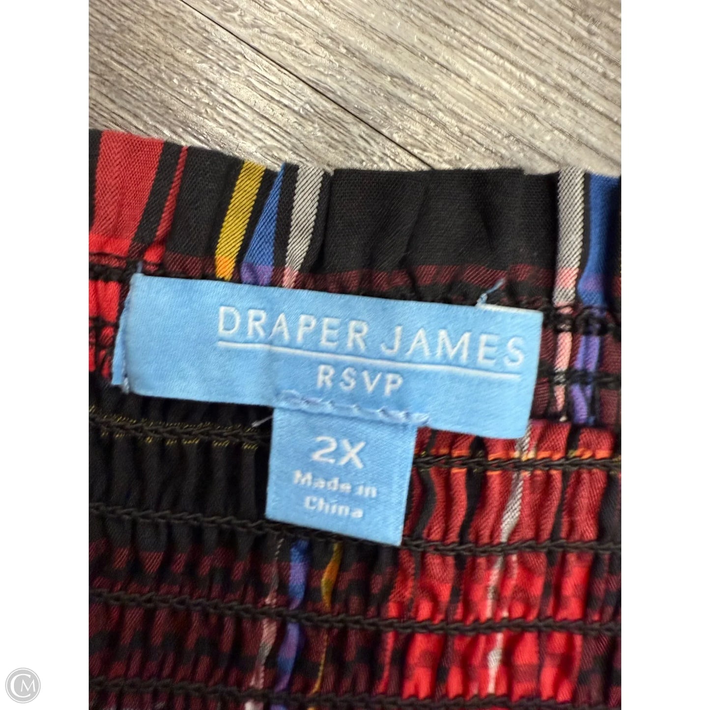 Dress Casual Midi By Draper James Rsvp In Plaid Pattern, Size: 2x
