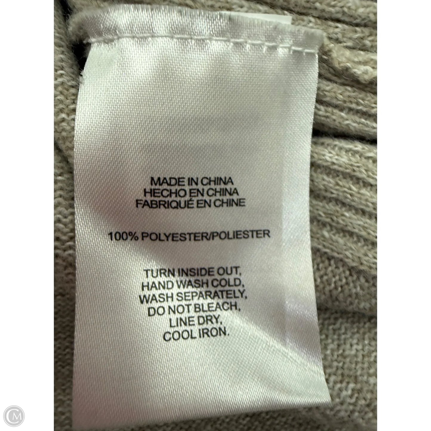 Sweater By Jones New York In Tan, Size: 3x