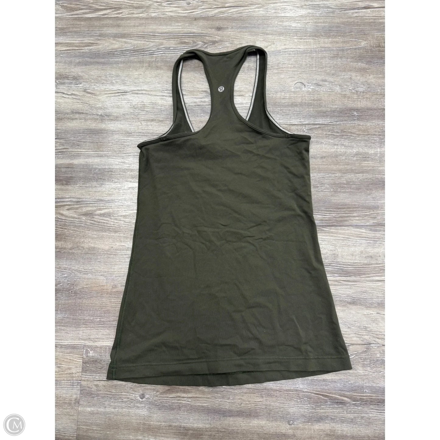 Athletic Tank Top By Lululemon In Green, Size: M
