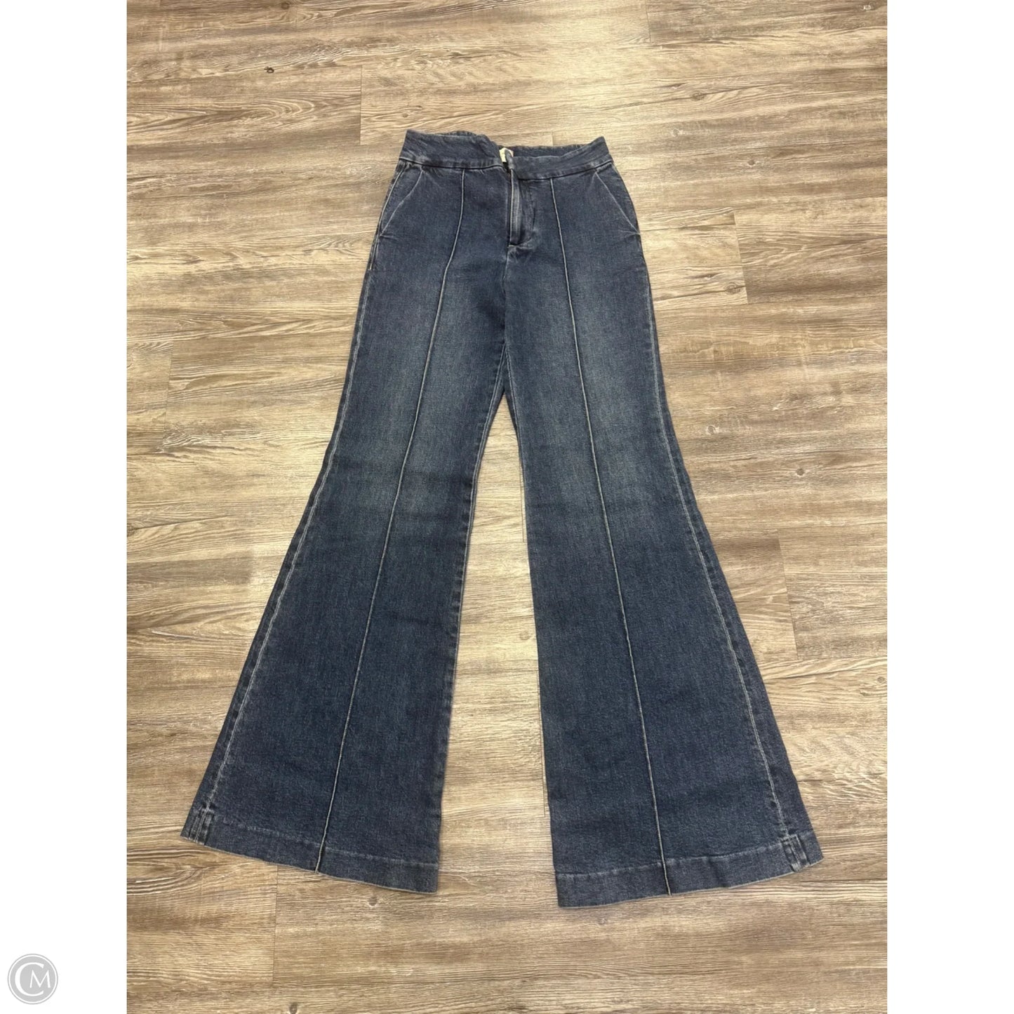 Jeans Designer By Alice + Olivia In Blue Denim, Size: 4