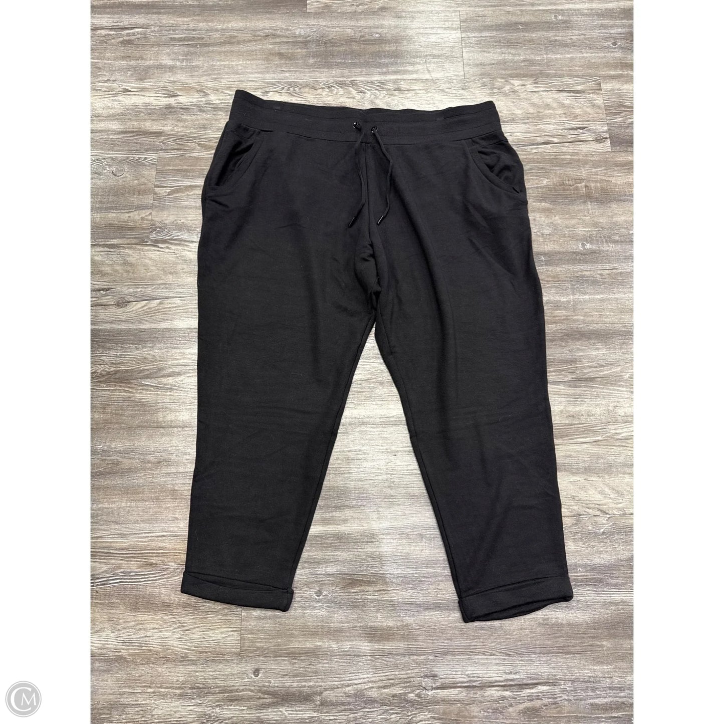 Athletic Pants By Athleta In Black, Size: 1x