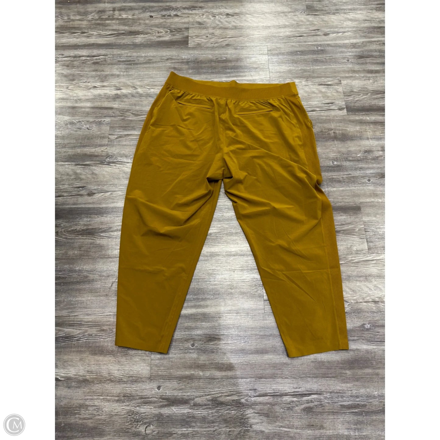 Athletic Pants By Athleta In Chartreuse, Size: 2x