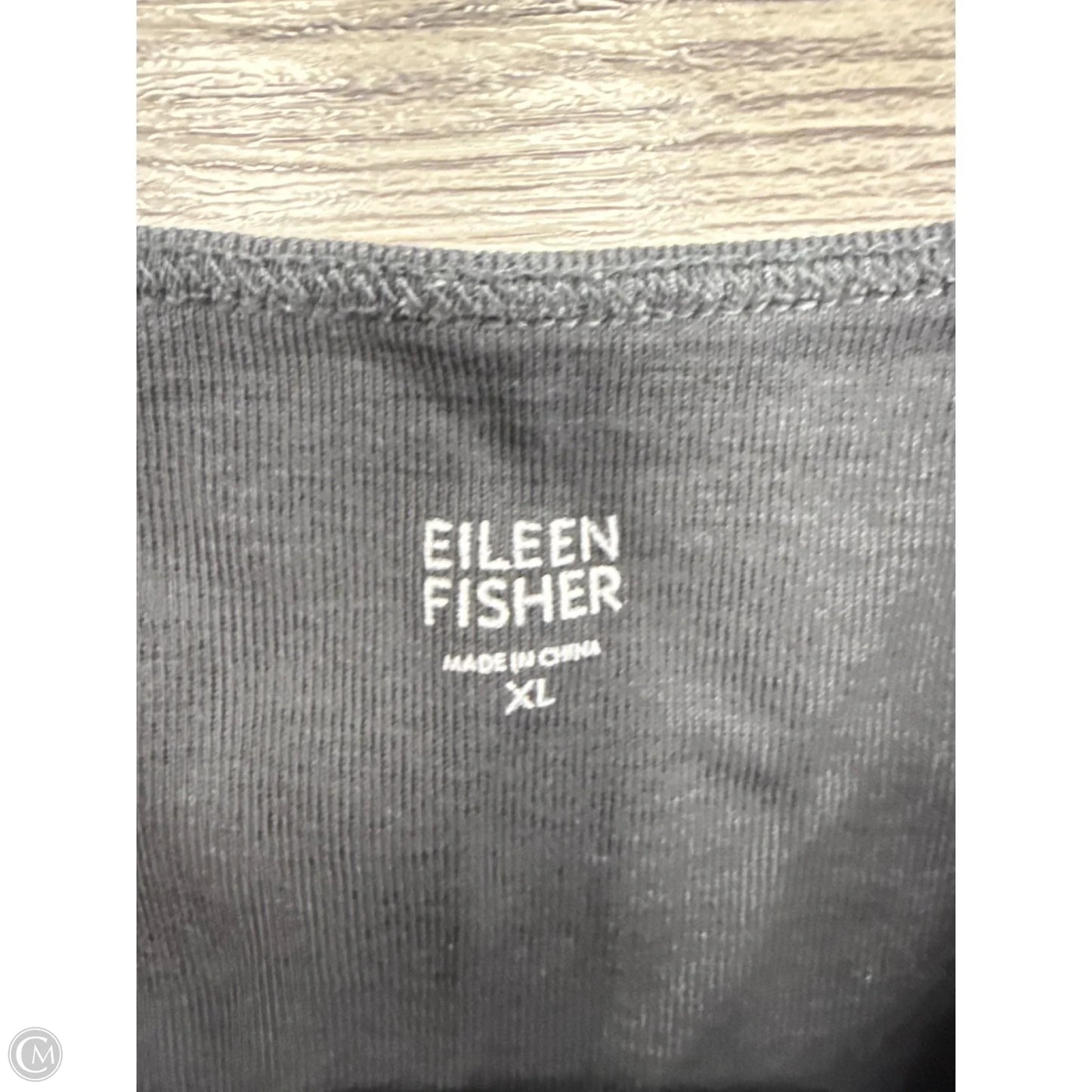 Top Sleeveless Basic By Eileen Fisher In Grey, Size: Xl